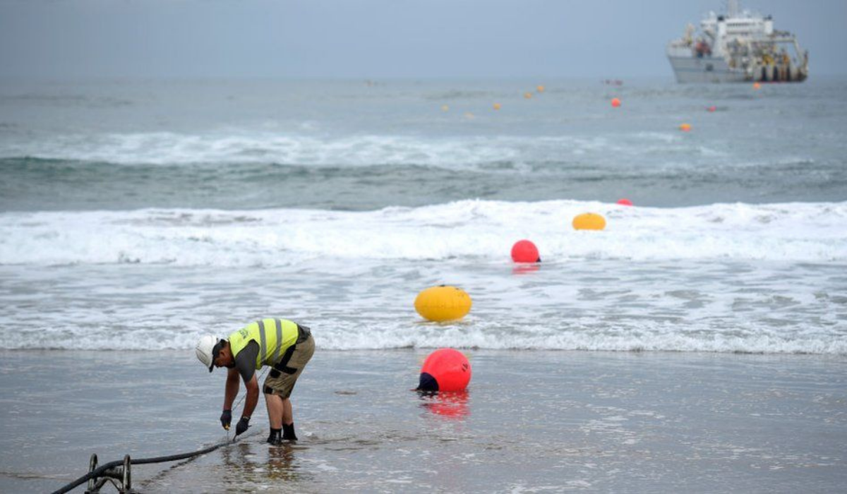 Subsea internet cables